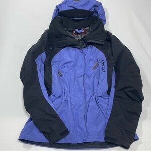 Marmot Coat Ski Snowboard Rain Hooded Shell Jacket Women’s Medium